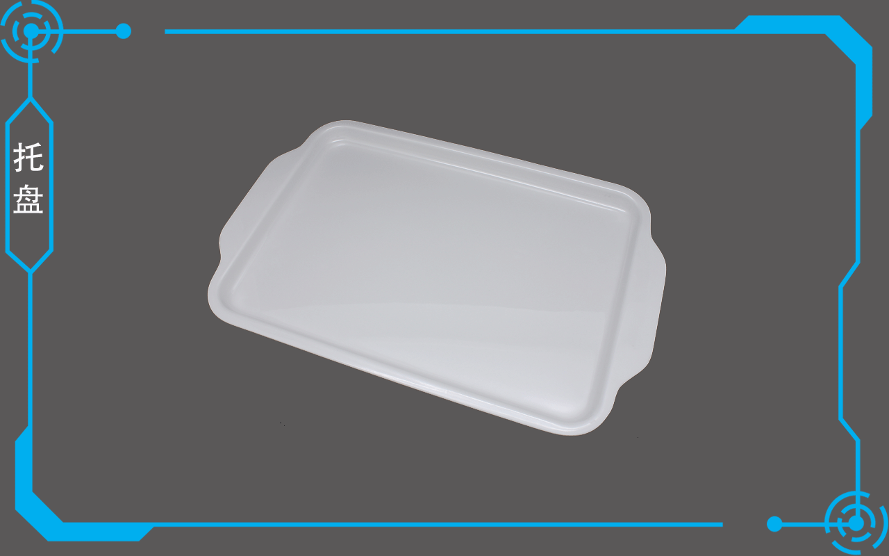 大托盤餐具歐式-雙手柄托盤