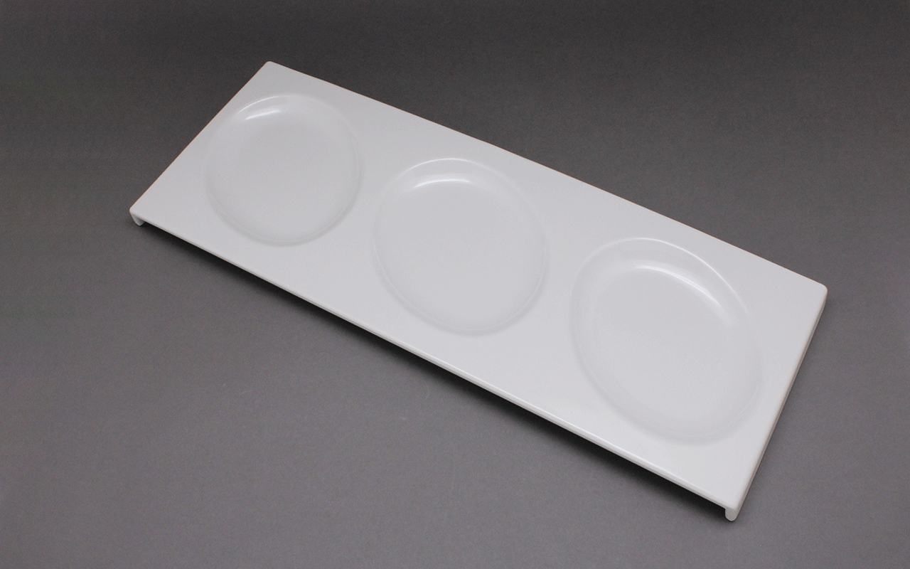 三格面點(diǎn)小吃盤