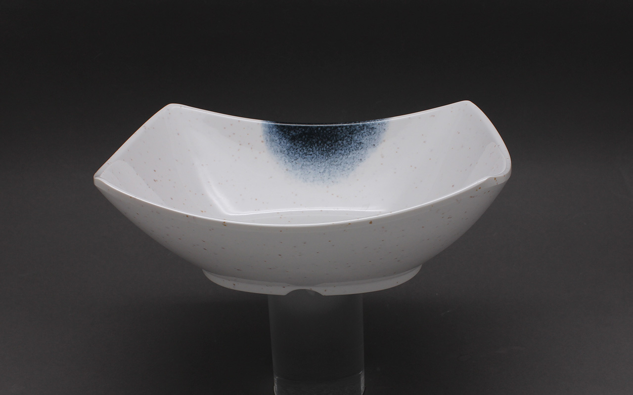 個性長方形密胺深盤