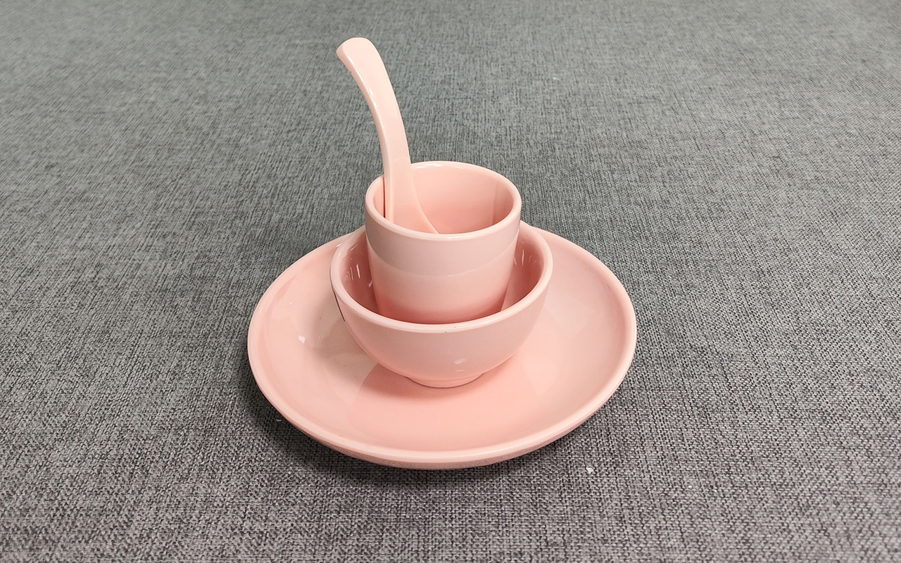 仿瓷擺臺四件套